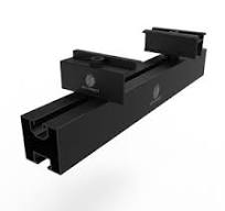 Black Solar Rails - Durable & Waterproof Mounting Solutions
