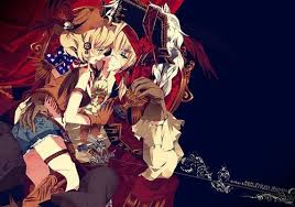 Hetalia Fem America Cowgirl X Pirate Englamd Hetalia Hetalia America Hetalia England