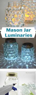 Mason Jar Luminaries Weckglas Diy Mason Jars Und Bastelideen