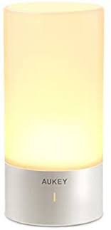 Aukey Table Lamp Touch Sensor Bedside Lamps Dimmable Warm White Light Color Changing Rgb For Bedrooms Amazon Com In 2020 Bedside Lamp Touch Lamp White Light