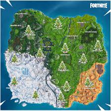 Favorite maps to easily revisit your favorite maps. Fortnite Holiday Trees All Christmas Tree Locations Tips Prima Games