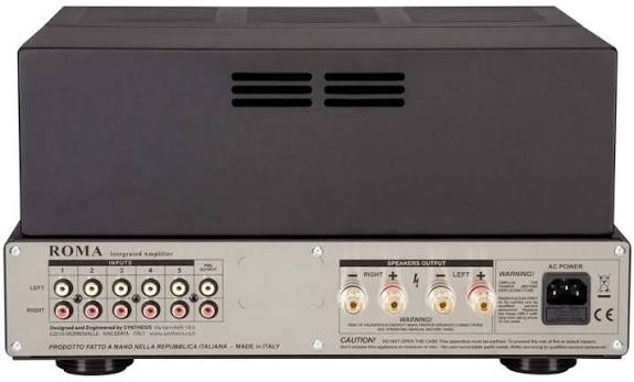 SYNTHESIS Art In Music : Roma 753AC 50W Integrated Stereo Tube Amplifier