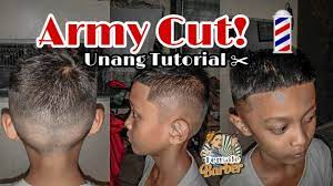 In the us we see male soldiers as being unprofessional and unkempt if they have longer hair. Army Cut 2020 Haircut The Female Barber Youtube