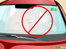 Before you get started, make sure that the windshield is shaded from direct sunlight. How To Repair A Windshield With Pictures Wikihow