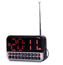 You wanna wake up to radio music streams? Vst St 2 Led Alarm Clock Radio Digital Clock Multifunctional Timer Lcd Display Mp3 Player Speaker