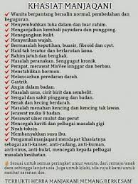 Kandungan dalam buah manjakani berkhasiat untuk membersihkan jamur dan bakteri di area organ intim kewanitaan. 1001 Khasiat Kebaikan Manjakani Best Treatment Shopee Malaysia