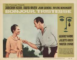 When anne, raymond's old love interest, comes to raymond's villa, cecile is afraid for her way of life. Bonjour Tristesse Movie Cast Lobby Card Unsigned Usa 1958 Historyforsale Item 259423