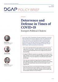 How to make friends during covid. Deterrence And Defense In Times Of Covid 19 Dgap