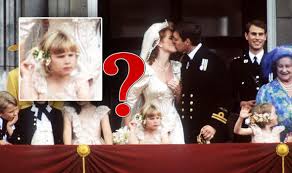 The wedding was held the bridesmaids wore white shift dresses and ballet pumps and the page boy wore a traditional tartan kilt. Sarah Ferguson Who Were Her Bridesmaids Express Co Uk