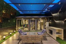 The Heaven Garden Bungalow Blue Leaf Interiors The Architects Diary Bungalow Interiors Bungalow Design Huge Master Bedroom