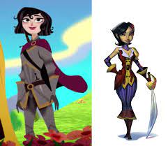 Squeaky voice of Morgan LeFlay aside, someone definitely played Tales of  Monkey Island at some point before designing Cassandra (especially her  original outfit) : r/CassWasRight