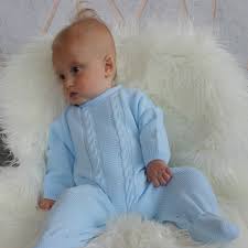 Previous next 1 / 34. Boys Cable Knitted Onesie In Blue