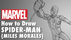 How To Draw Spider Man Miles Morales With Mike Hawthorne Marvel Comics The Global Herald Miles morales coloring page 32 miles morales coloring page how to draw miles morales spider man into the spider miles moralis miles moralis svg miles moralis clipart see more. how to draw spider man miles morales