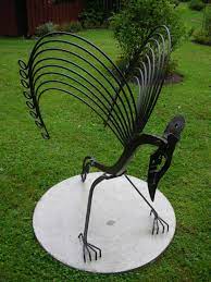 Pin By Sue Willingham On Tradgardskonst Metal Garden Art Metal Art Welded Scrap Metal Art