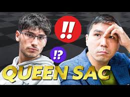 The most brilliant QUEEN SACRIFICE in history