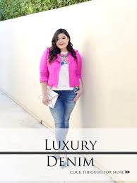 Luxury Denim Curvy Girl Chic