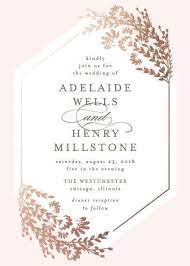 Printable Modern Simple Wedding Invitations With Olive Green Leaves Gold Foil Geometric Frame And Wordings Cheap Wedding Invitation Spring Wedding Invitation Simple Wedding Invitations Cheap Wedding Invitations Wedding Invitation Cards