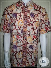 Model baju batik pria kerah shanghai. 17 Populer Baju Batik Pria Kerah Shanghai