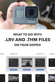 Maybe you would like to learn more about one of these? What Are Lrv And Thm Files On My Gopro Vidprohero