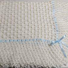 Crochet Baby Boy Christening Blanket Made With Light 3 Baby Yarn Christening Blanket Baby Boy Christening Crochet For Boys