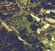 Aerial View Of Claude Monet S Garden At Giverny Monet Garden Giverny Claude Monet Monet