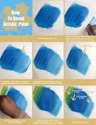 How To Blend Acrylic Paint