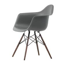 vitra eames plastic armchair daw dark maple base eames plastic chair eames vitra eames chairs