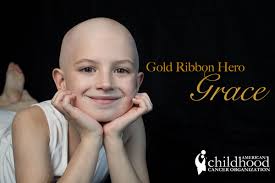 American Childhood Cancer Organization Gold Ribbon Hero to