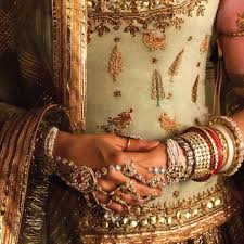 Sea Green With Heavy Zardozi Embroidery Lehenga Bangle Designs Indian Wedding Jewelry Bridal Jewellery Indian