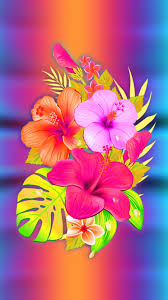 Fleurs Tropical Tap To See More Flowery Colorful Patterened Abstract Wallpapers Mobile9 Wallpaper Iphone Summer Iphone Wallpaper Hipster Flower Wallpaper