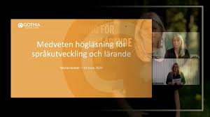 Maria Heimer: Medveten högläsning för språkutveckling och lärande