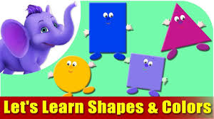 Learn colors red, blue, yellow, green, orange, pink, purple, brown, black, white, gray. Let S Learn Shapes Colors Preschool Learning Youtube