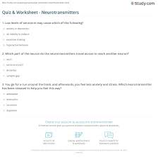 Read on for some hilarious trivia questions that will make your brain and your funny bone work overtime. Quiz Worksheet Neurotransmitters Study Com