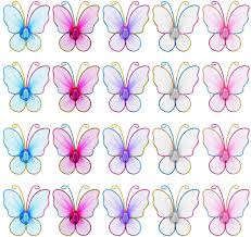 Check spelling or type a new query. Amazon Com Fenical 50pcs 3d Butterfly Wire Mesh Butterfly Wedding Home Decoration Mixed Color
