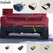For Benz Smart Fortwo 2009 2010 2011 Car Muffler Exterior End Pipe Dedicate Stainless Steel Exhaust Tip Tail Outlet Ornament Exhaust Manifolds Aliexpress