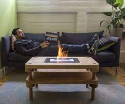 How to make a coffee table with lift top: Fireplace Coffee Table From Instructables Com Id Fireplace Coffee Table Couchtisch Diy Wohnzimmertische Diy Kamin