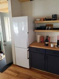 Summit Appliance 24 In 11 35 Cu Ft Bottom Freezer Refrigerator In White Counter Depth Ffbf241w The Home Depot In 2020 Small Basement Apartments Small Basement Kitchen Small Kitchenette