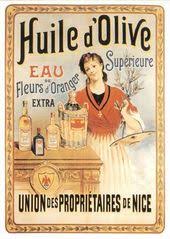 Huile D Olive Art Print Art Com In 2020 Vintage French Posters Vintage Food Posters Vintage Posters