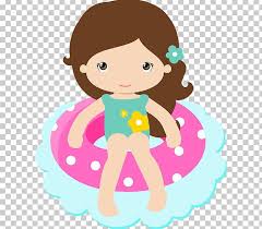 You may not cover it up with text, clip art, etc. Swimming Pool Party Girl Png Clipart Art Birthday Cartoon Cheek Child Free Png Download