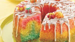 Using a metal spatula or knife, gently cut through the batter, spreading batter gently against side of pan and tube, to break large air pockets. Super Moist Angel Food Cake Mix Recipes Bettycrocker Com