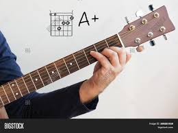 Keep your top finger joints perpendicular to the string so the other parts of your fingers or palm do not mute or interfere with the e and a strings. Learn Guitar Man Image Photo Free Trial Bigstock