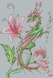 The chart can be downloaded to your computer where you can print and store it. Wildflower Dragon By Alvia Alcedo
