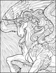 Pdf and png vector fil. 20 Free Printable Unicorn Coloring Pages For Adults Everfreecoloring Com