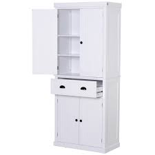 Get free shipping on qualified free standing cabinets or buy online pick up in store today in the storage & organization department. Homcom 72 Tall Colonial Style Free Standing Kitchen Pantry Storage Cabinet Ebay