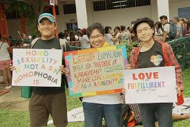Mga Miyembro Taga Suporta Ng Lgbt Community Rumampa Sa 2018 Pride March Abs Cbn News