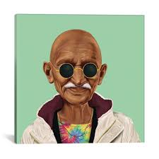 Pin By Kayro Santos On Pattern Image In 2020 Hipster Drawings Celebrity Art Mahatma Gandhi
