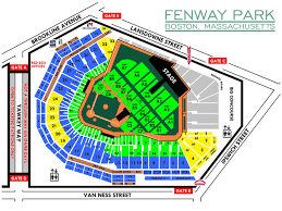 29 specific fenway seating chart pearl jam