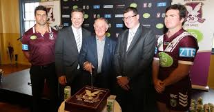 I love this cake i'm going to use it as a idea for my sons 8 the birthday but change the field top to nsw blues edible icing plates instead great work. Manly Unveil New Coaches And Sponsors Nrl