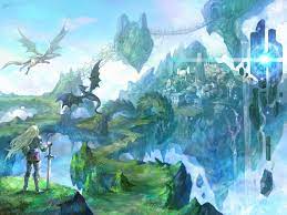 Dragon Village Fantasy Art Landscapes Fantasy Landscape Fantasy World