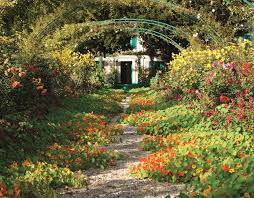 In may 1883, monet and his family moved to giverny, a small village about fifty miles west of paris. Tour Claude Monet S Gardens Architectural Digest